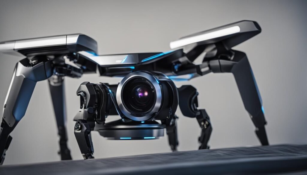 robot compacto de videovigilancia